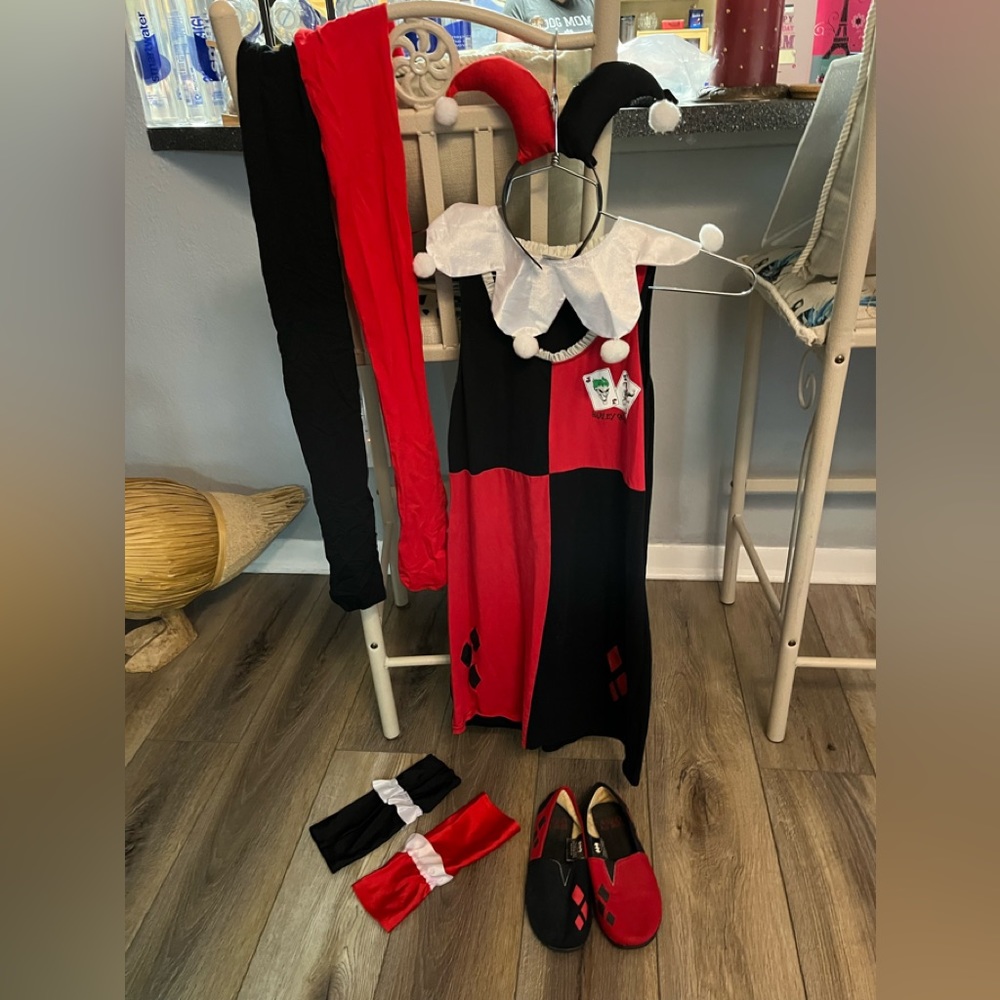 Harlequin Complete Outfit (Including shoes)